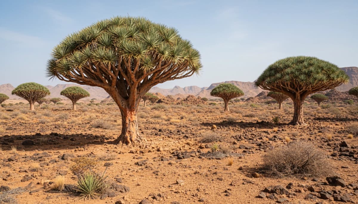 Socotra Island Dragon Blood Tree